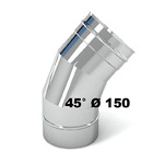 Отвод 45° ⌀160