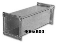 Воздуховод 600 x 600 мм (1 метр погонный)