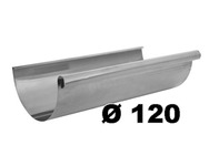 Желоб водосточный, Ø 120мм, 1м погонный