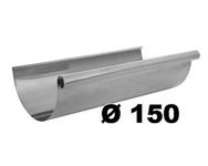 Желоб водосточный, Ø 150мм, 1м погонный