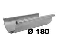 Желоб водосточный, Ø 180мм, 1м погонный