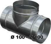 Тройник Ø100- Ø100