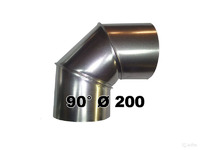 Отвод 90° ⌀200