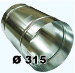 Воздуховод Ø 315 мм (1 метр погонный)