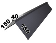 Конёк крыши 150х40х150 мм (1м погонный)